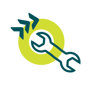 A spanner icon
