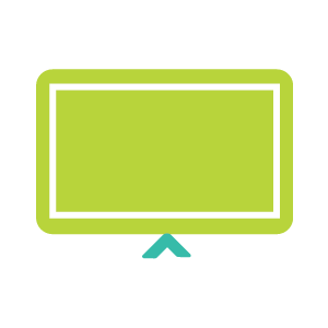TV screen icon