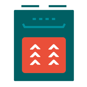 Grill pan icon