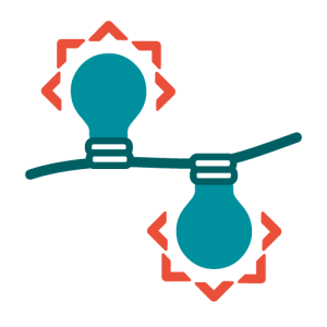 Fairy lights icon