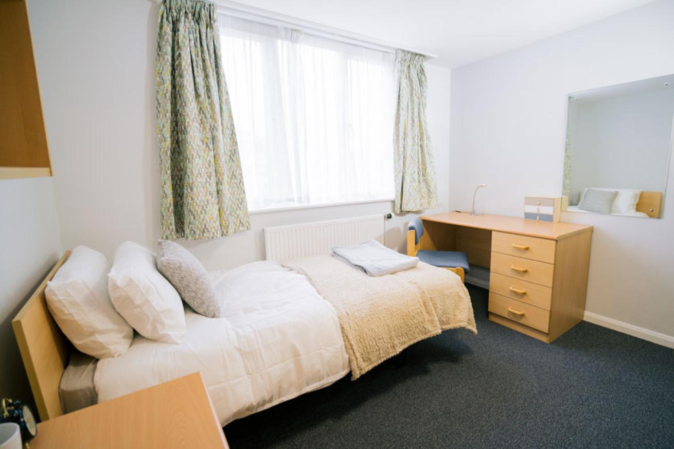 Short term accommodation example room
